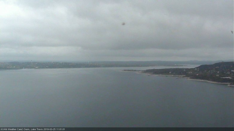 Lake Travis webcam, March 25, 2018 10:05 AM CT
