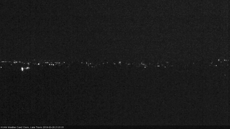 Lake Travis webcam, March 26, 2018 8:10 PM CT