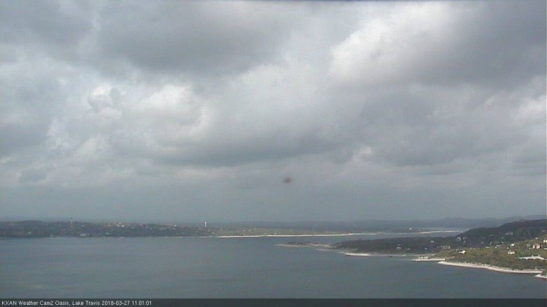 Lake Travis webcam, March 27, 2018 10:20 AM CT