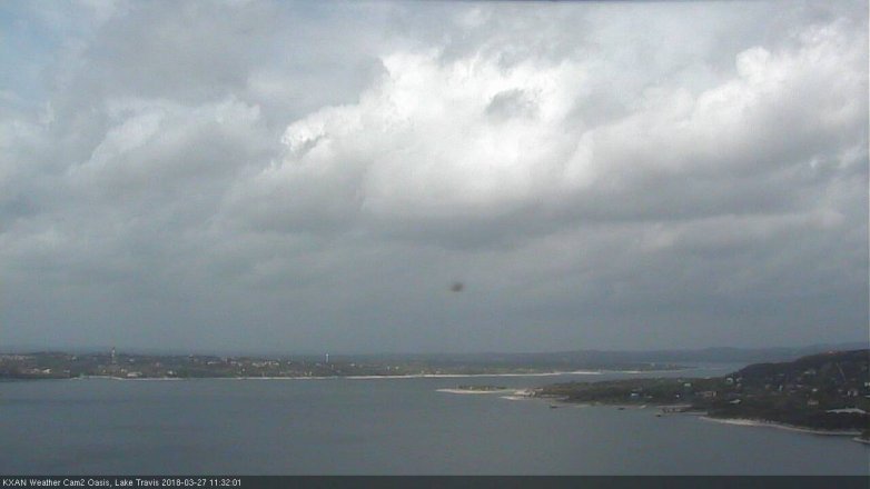Lake Travis webcam, March 27, 2018 10:55 AM CT