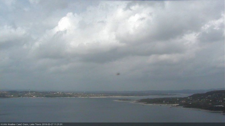 Lake Travis webcam, March 27, 2018 11:00 AM CT