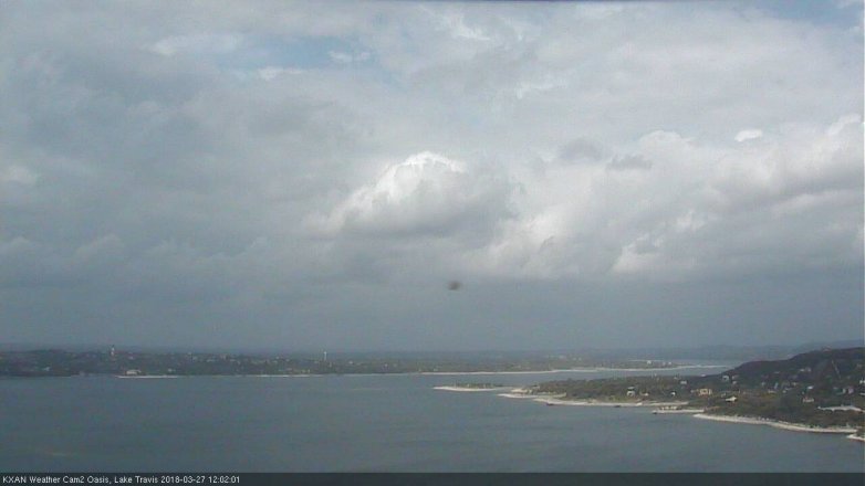 Lake Travis webcam, March 27, 2018 11:10 AM CT