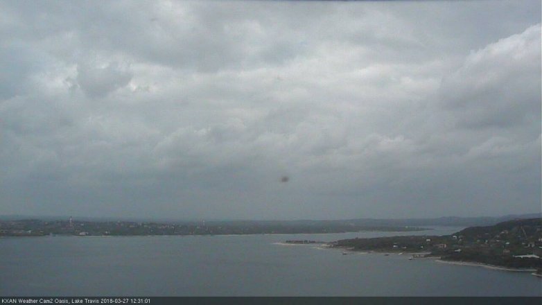 Lake Travis webcam, March 27, 2018 11:45 AM CT