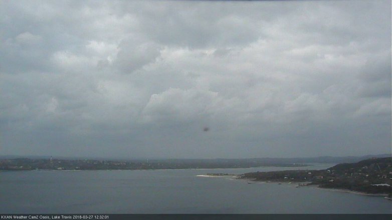 Lake Travis webcam, March 27, 2018 12:00 PM CT