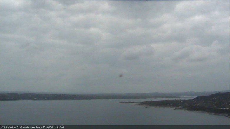 Lake Travis webcam, March 27, 2018 12:05 PM CT