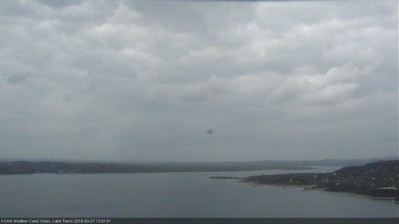 Lake Travis webcam, March 27, 2018 12:20 PM CT