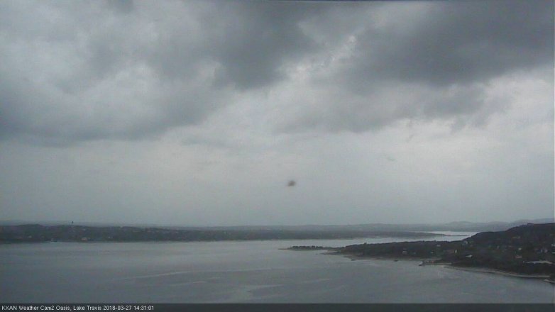 Lake Travis webcam, March 27, 2018 1:50 PM CT