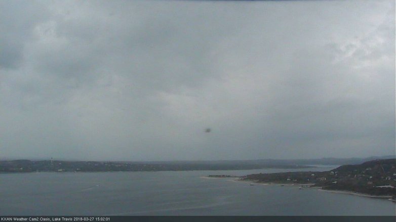 Lake Travis webcam, March 27, 2018 2:15 PM CT