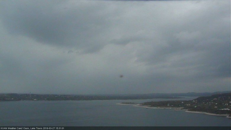 Lake Travis webcam, March 27, 2018 2:40 PM CT