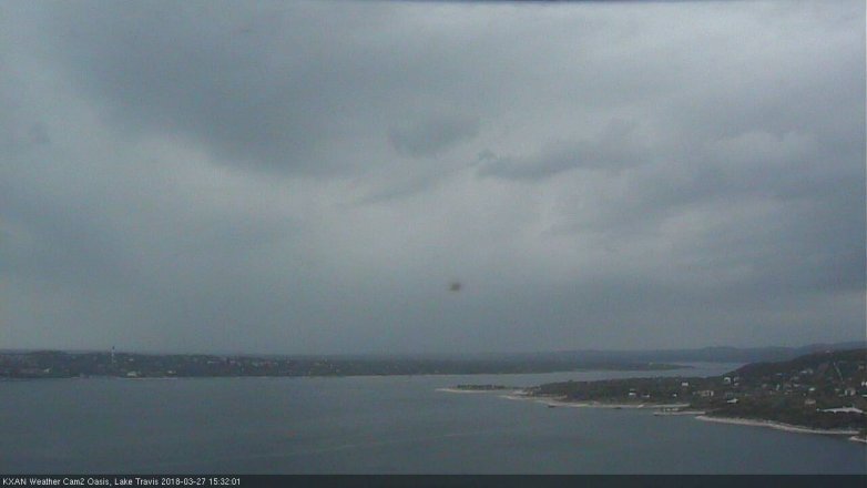 Lake Travis webcam, March 27, 2018 2:45 PM CT