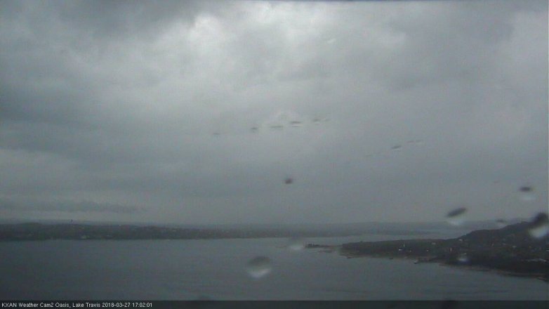 Lake Travis webcam, March 27, 2018 4:10 PM CT