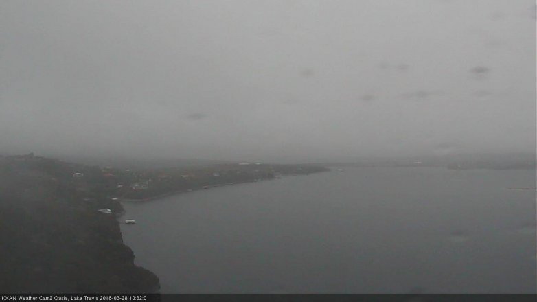 Lake Travis webcam, March 28, 2018 9:50 AM CT