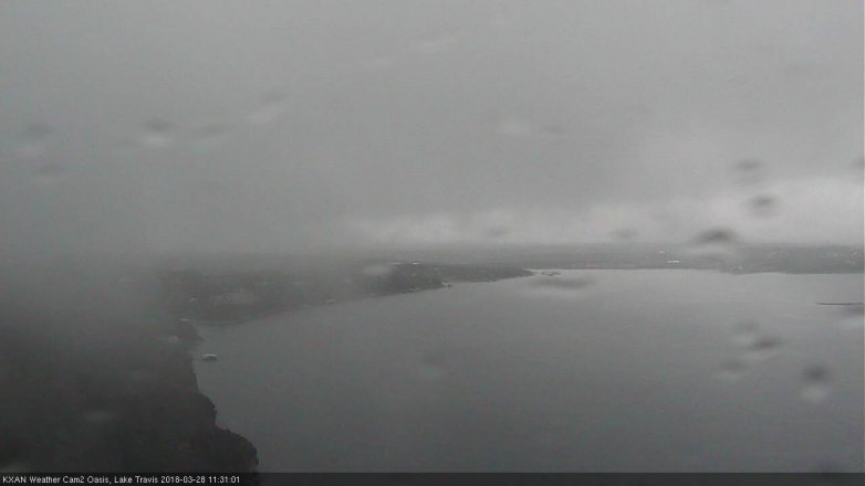 Lake Travis webcam, March 28, 2018 10:45 AM CT