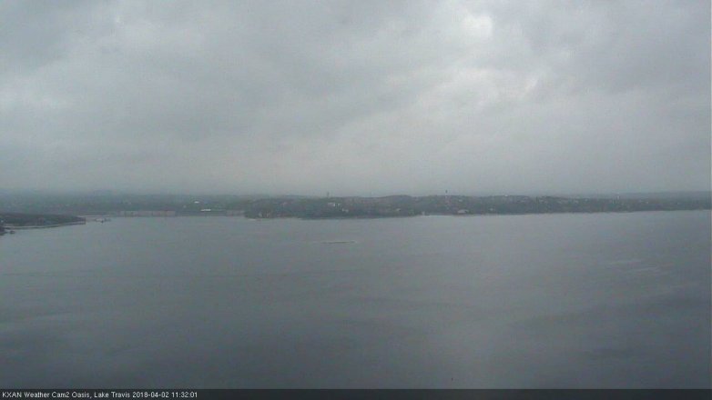 Lake Travis webcam, April 2, 2018 10:35 AM CT