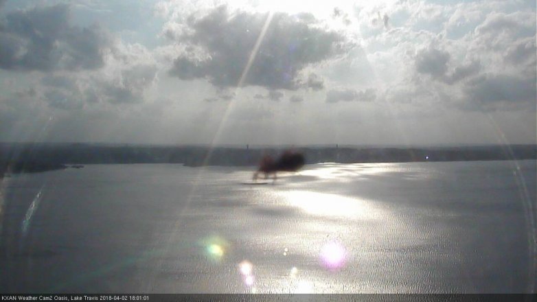 Lake Travis webcam, April 2, 2018 5:20 PM CT