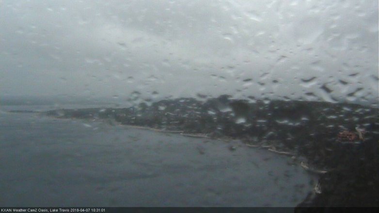 Lake Travis webcam, April 7, 2018 9:55 AM CT