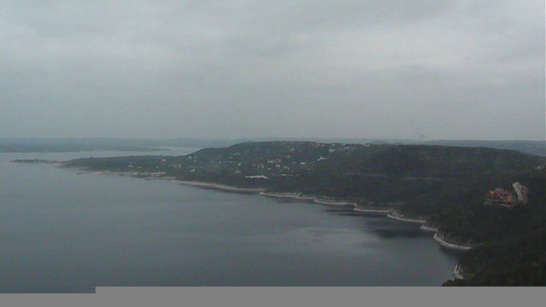 Lake Travis webcam, April 9, 2018 4:25 PM CT
