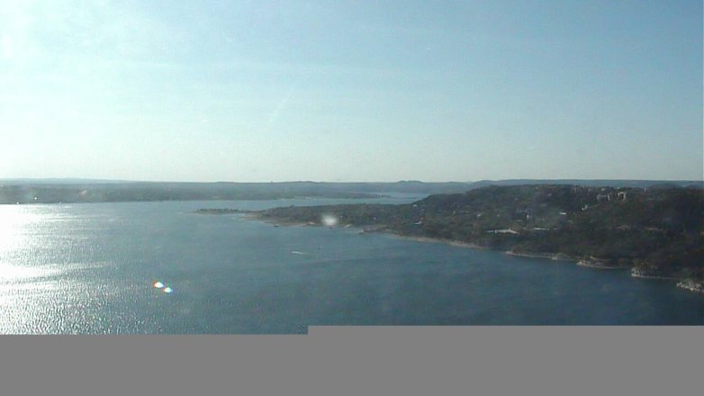 Lake Travis webcam, April 11, 2018 5:05 PM CT