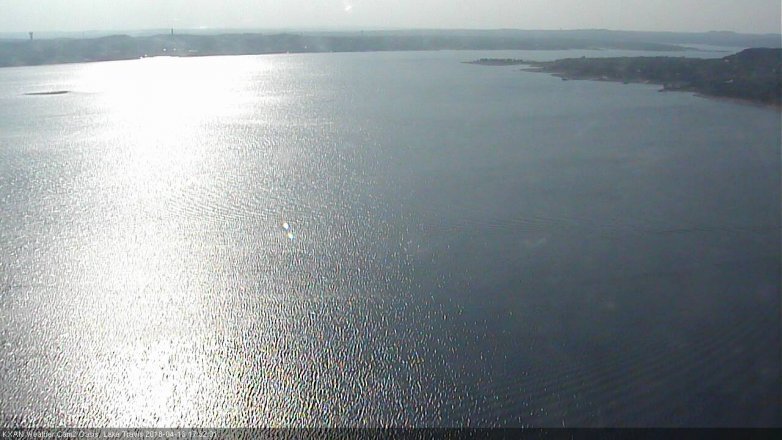 Lake Travis webcam, April 13, 2018 4:40 PM CT