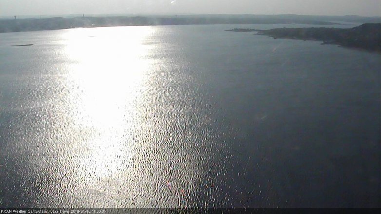 Lake Travis webcam, April 13, 2018 5:25 PM CT