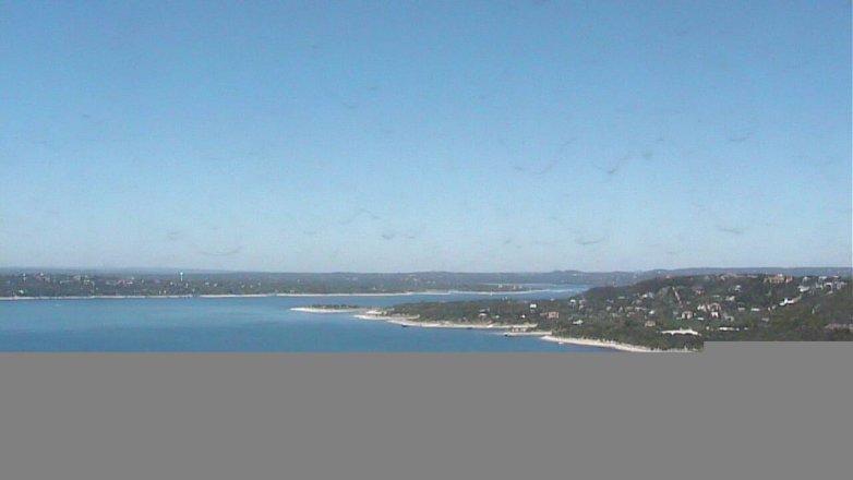 Lake Travis webcam, April 15, 2018 11:55 AM CT