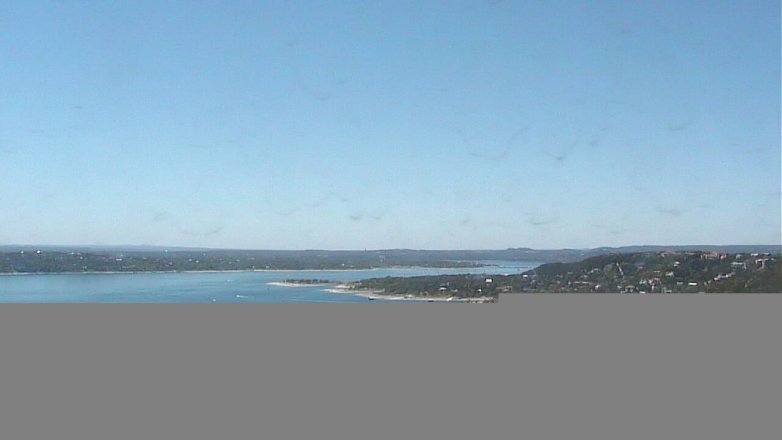 Lake Travis webcam, April 15, 2018 2:00 PM CT