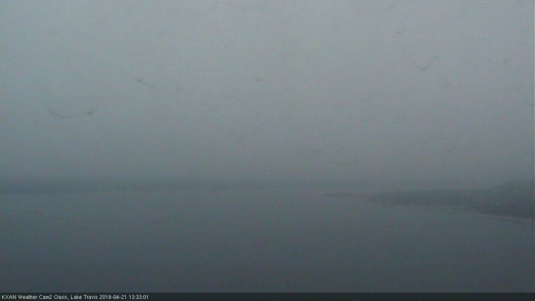 Lake Travis webcam, April 21, 2018 12:40 PM CT