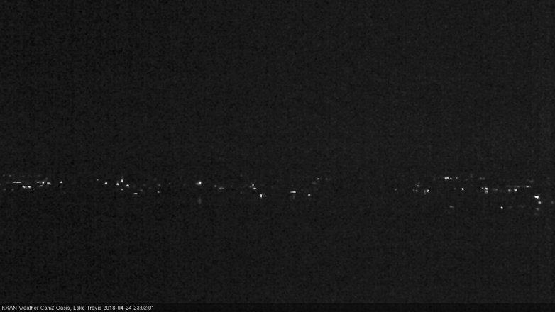 Lake Travis webcam, April 24, 2018 10:05 PM CT