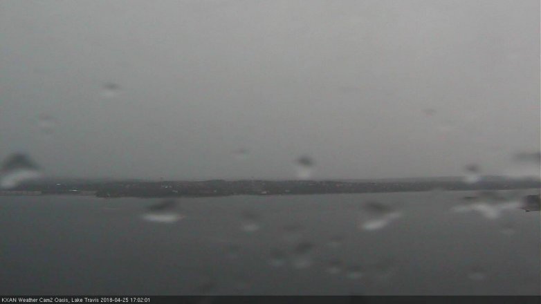 Lake Travis webcam, April 25, 2018 4:15 PM CT