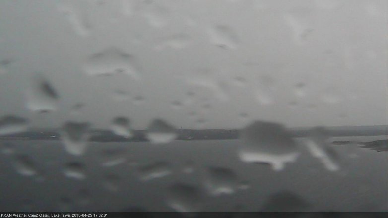 Lake Travis webcam, April 25, 2018 4:50 PM CT