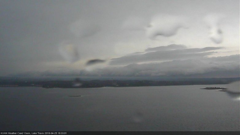Lake Travis webcam, April 25, 2018 5:50 PM CT