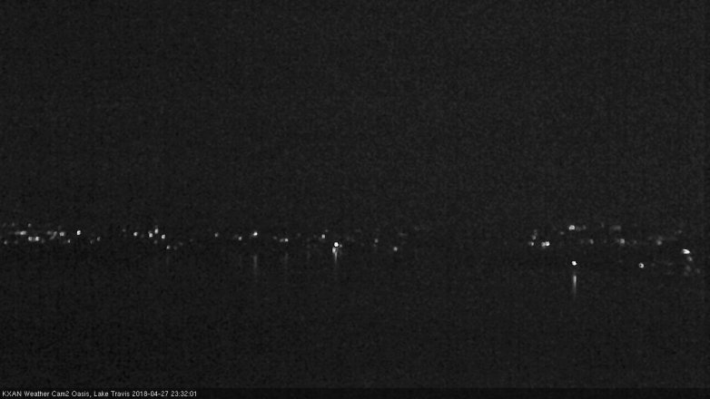 Lake Travis webcam, April 27, 2018 10:35 PM CT