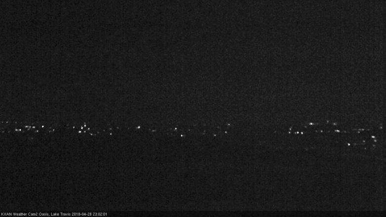 Lake Travis webcam, April 28, 2018 10:25 PM CT