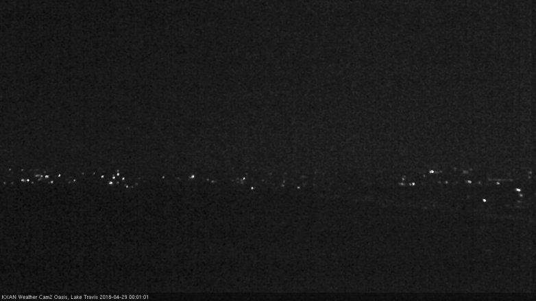 Lake Travis webcam, April 28, 2018 11:10 PM CT