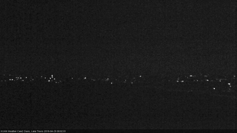 Lake Travis webcam, April 28, 2018 11:20 PM CT