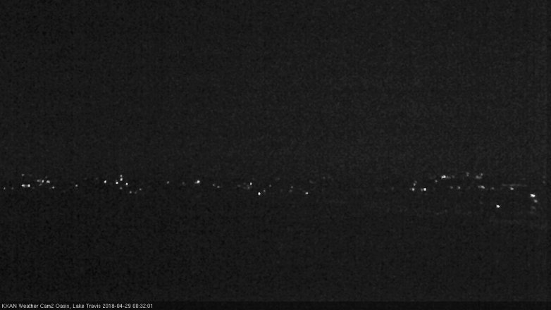 Lake Travis webcam, April 28, 2018 11:40 PM CT