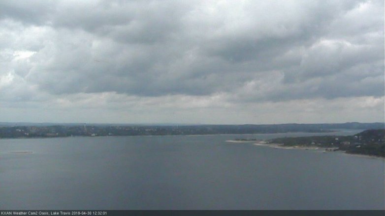 Lake Travis webcam, April 30, 2018 11:50 AM CT