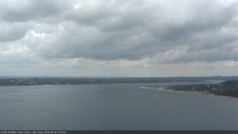Lake Travis webcam, April 30, 2018 12:05 PM CT
