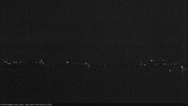 Lake Travis webcam, April 30, 2018 9:55 PM CT