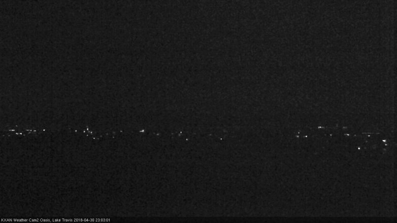 Lake Travis webcam, April 30, 2018 10:10 PM CT