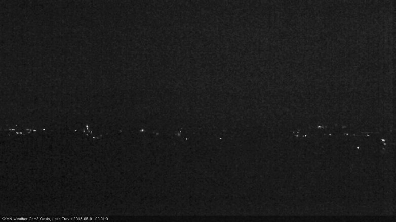 Lake Travis webcam, April 30, 2018 11:20 PM CT
