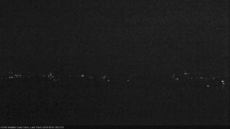 Lake Travis webcam, April 30, 2018 11:35 PM CT