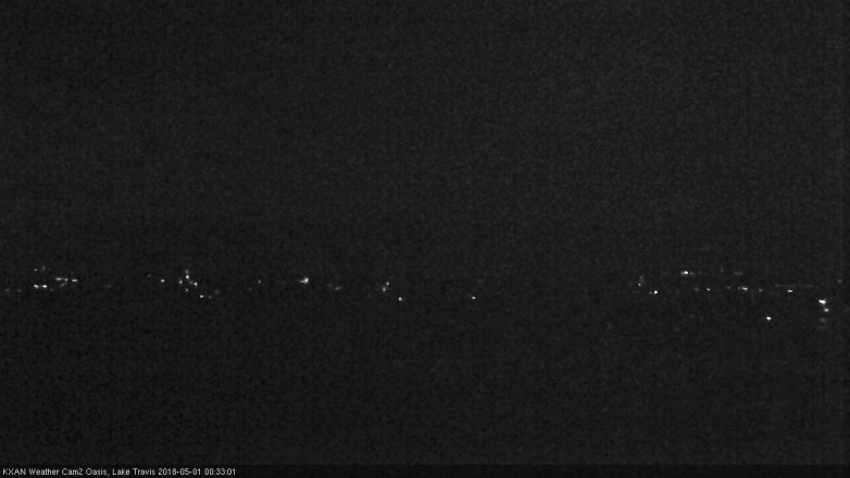 Lake Travis webcam, April 30, 2018 11:45 PM CT