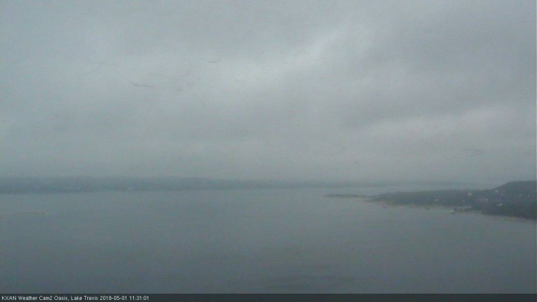 Lake Travis webcam, May 1, 2018 10:45 AM CT