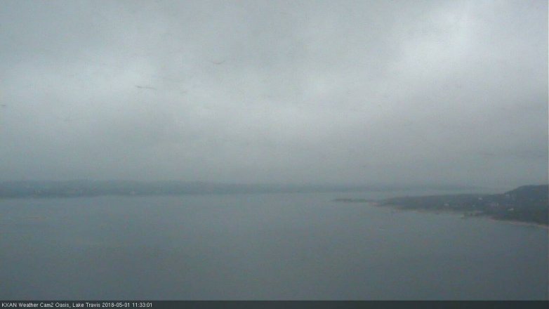 Lake Travis webcam, May 1, 2018 10:55 AM CT