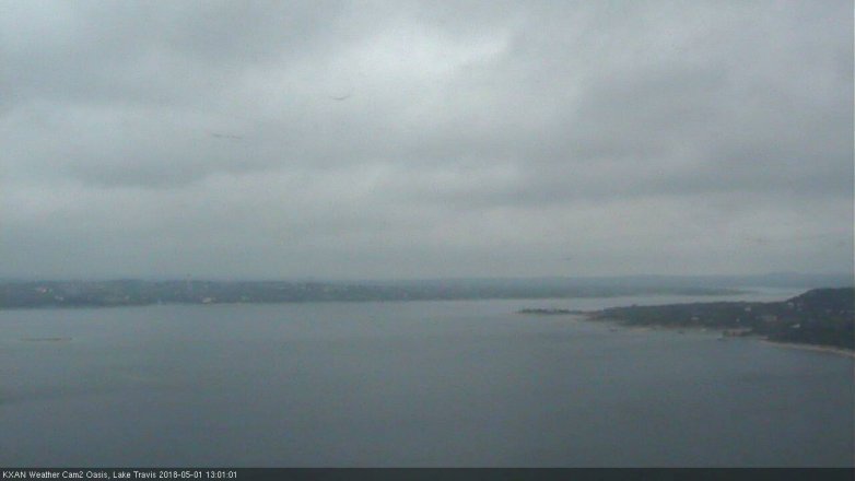 Lake Travis webcam, May 1, 2018 12:15 PM CT