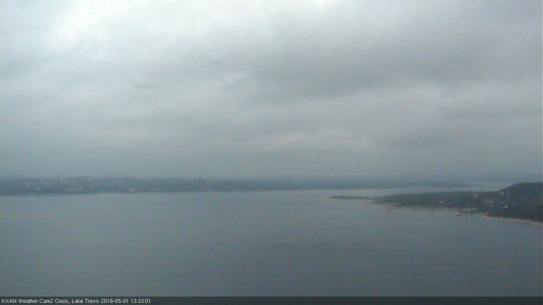 Lake Travis webcam, May 1, 2018 1:05 PM CT