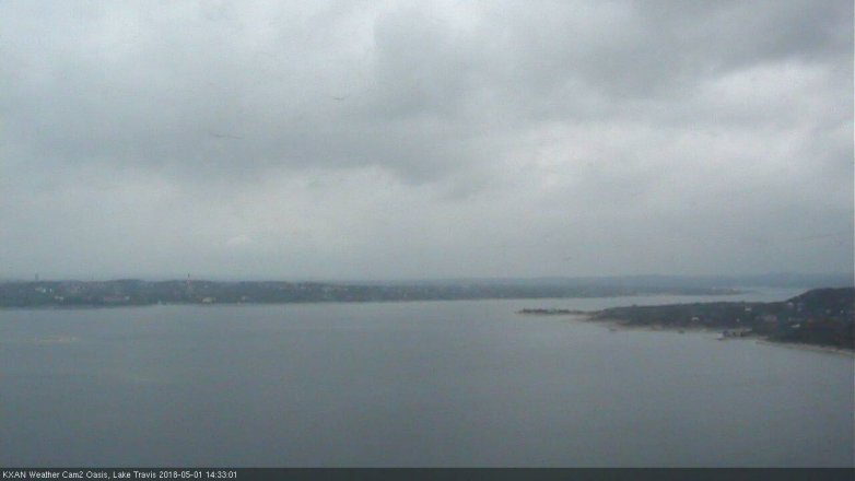 Lake Travis webcam, May 1, 2018 2:05 PM CT