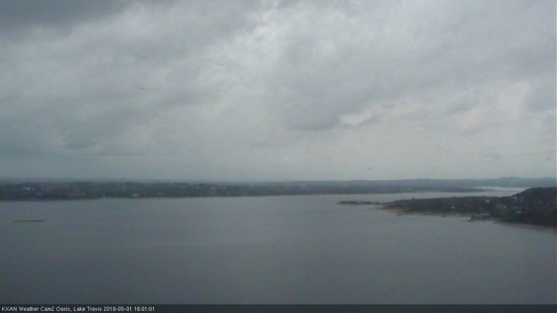Lake Travis webcam, May 1, 2018 3:20 PM CT