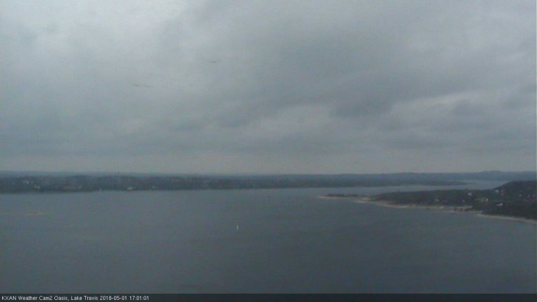Lake Travis webcam, May 1, 2018 4:10 PM CT